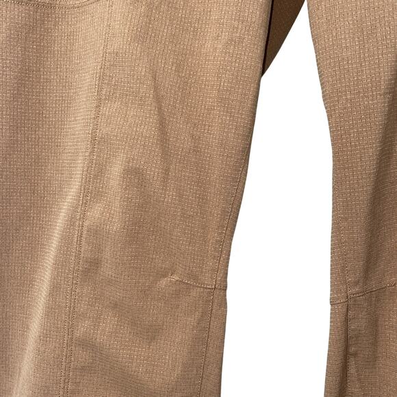 Lululemon Dynamic Days Pants 10 Saddle Brown Luxtreme Travel Athleisure - Picture 4 of 11